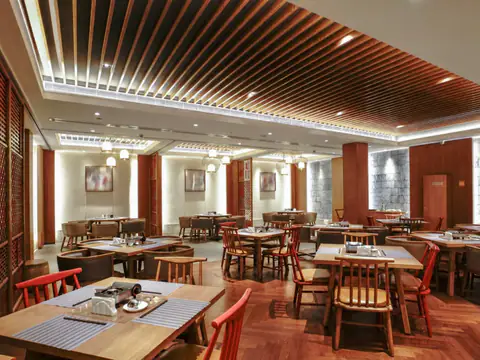 Mẫu trần lam nan nhà hàng – Verywood