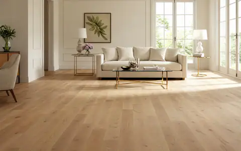 Mẫu sàn gỗ phòng khách tân cổ điển – Verywood